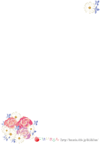 簡単カード”花束”の型の画像とリンク