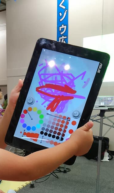 ビスケットランドの未就学児の絵