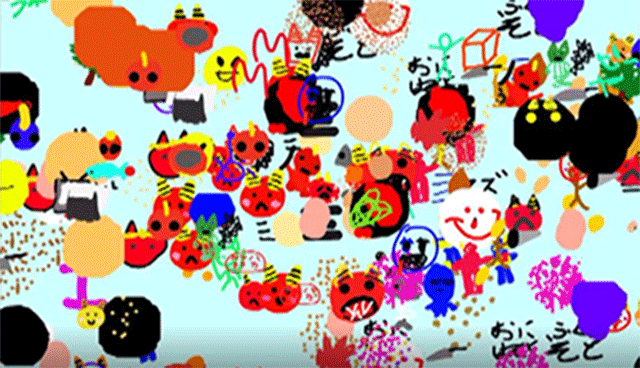 東京都中野区にあるなかのZEROで行われたビスケットワークショップの作品を動画にしています。：2018年2月4日〜午前中（日）節分’せつぶん）をテーマに制作されたものの動画はこちらをクリックして下さい。