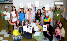 なかの育フェス公式キャラクターコンテスト表彰式の様子4