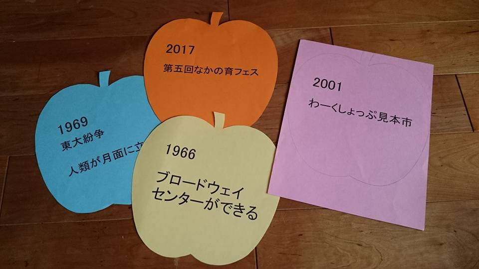 自分史の実の見本