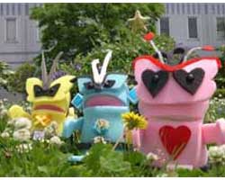 パペットの謎の生物３体