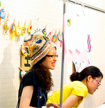 牛乳パックで作る王冠