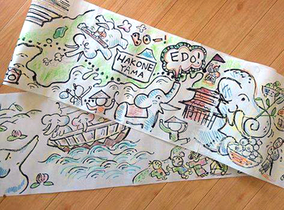 ももぞうクラブ年表絵巻語り『江戸の象』　