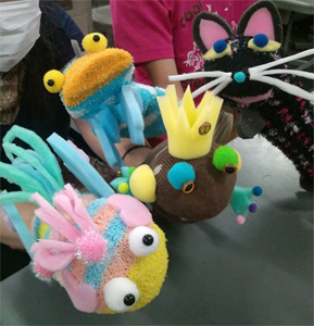 パペットワークショップ寺子屋4